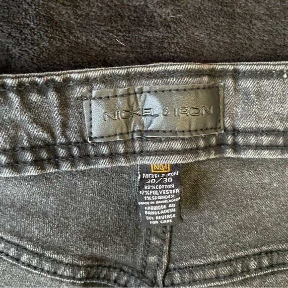 Nickel and Iron Acid Wash Jeans - Picture 2 of 10